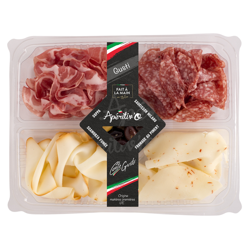 [3700656402582] CORTE DEL GUSTO Assortiment Apéritiv'O Gusti 140 g