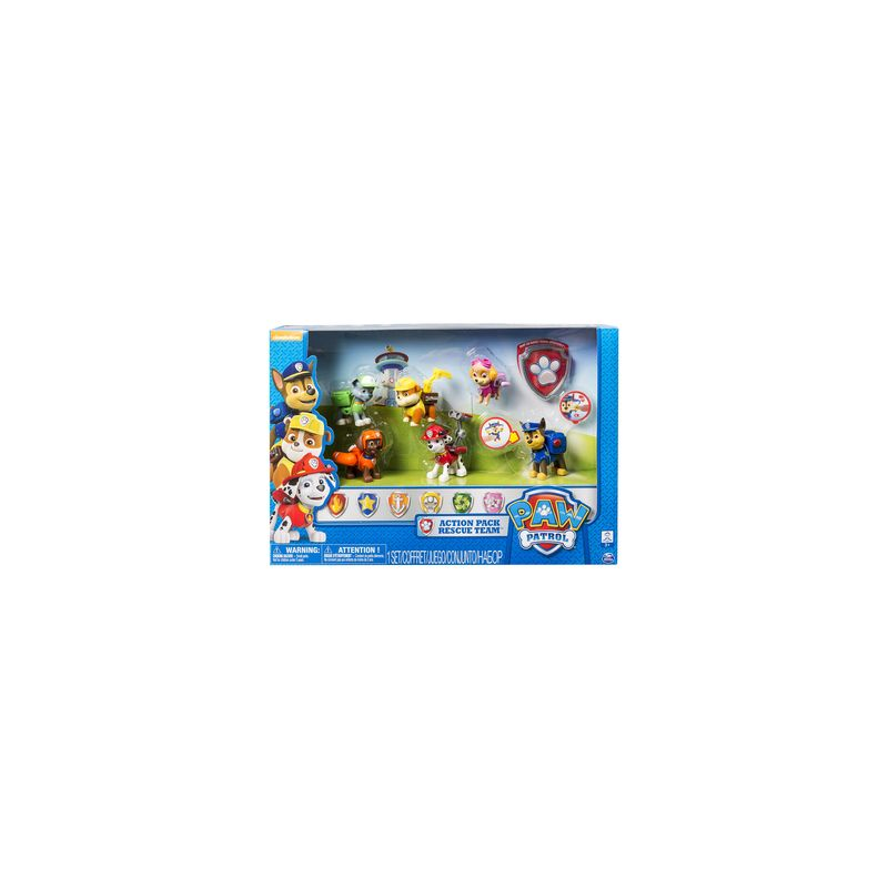 SPIN MASTER 6 Figurines Sac A Dos