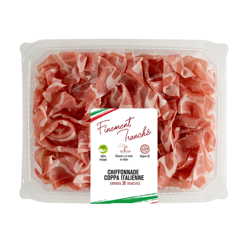 [3700656404104] CORTE DEL GUSTO Chiffonnade Coppa à l'Italienne 160 g
