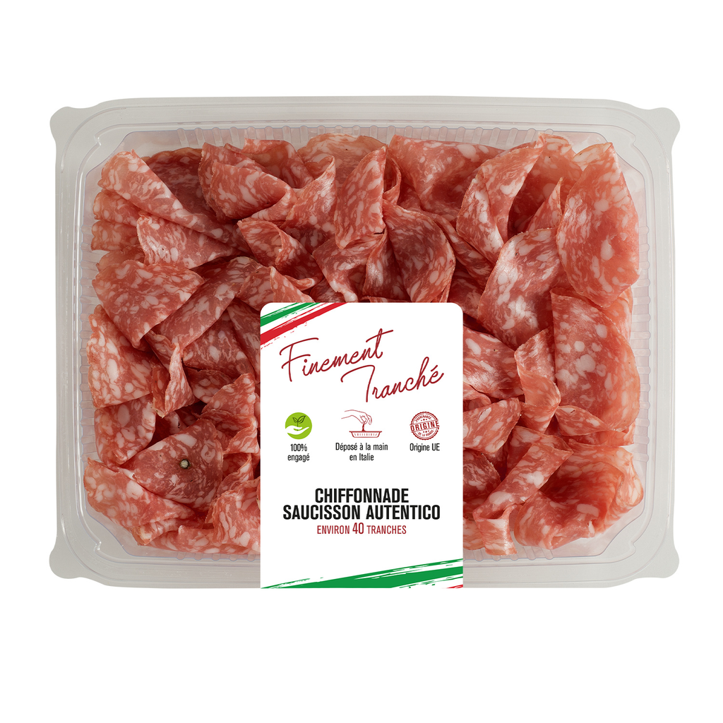 CORTE DEL GUSTO Chiffonnade de Salchichón 160 g