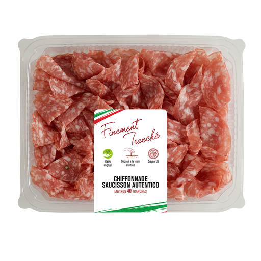 [3700656404111] CORTE DEL GUSTO Chiffonnade de Salame 160 g