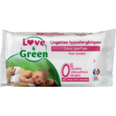 LOVE & GREEN Water Baby Wipes Sensitive Skin 56 wipes