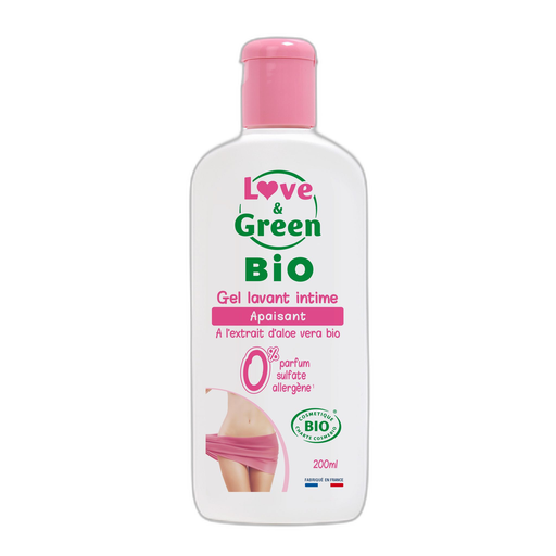 [3700668701147] LOVE & GREEN Soothing Intimate Wash with Organic Aloe Vera Extract 200 ml