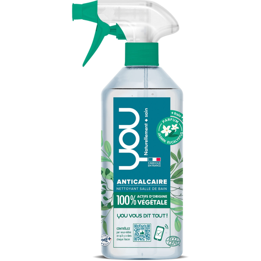 [3700684700025] YOU BY SALVECO Limpador de casa de banho anticalcário 500 ml
