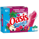 OASIS Extrême Sorbete manzana-grosella-frambuesa 10 polos 400 g