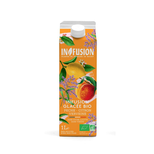 [3700749300481] INFUSION Bebida gelada bio infusão pêssego limão verbena 1 L