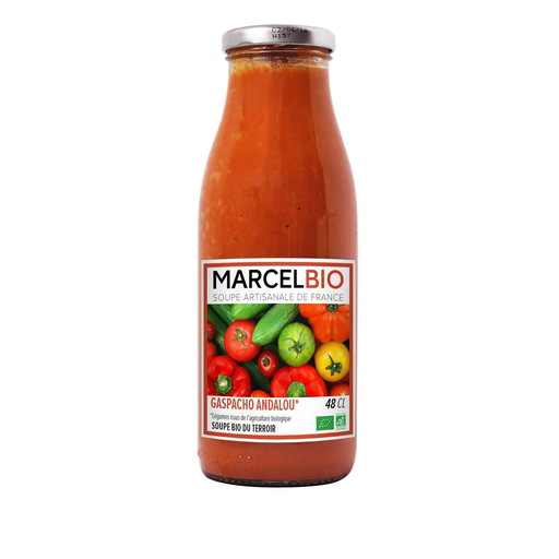 [3700749302133] MARCEL BIO Organic Cold Gazpacho Soup 48 cl