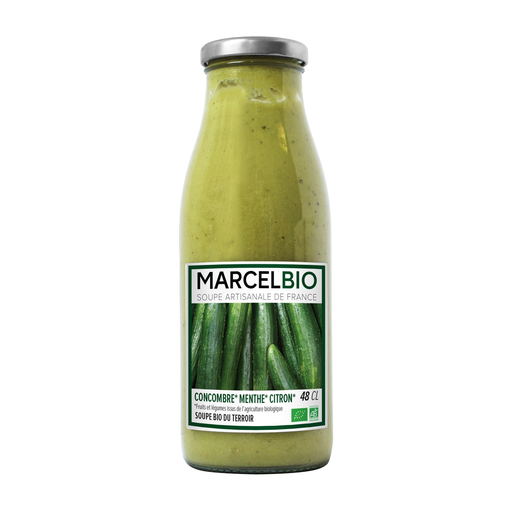 [3700749302140] MARCEL BIO Organic Cucumber Mint Lemon Drink 48 cl