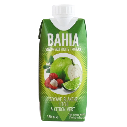 [3700749302263] BAHIA Guava Lychee & Lime Drink 33 cl