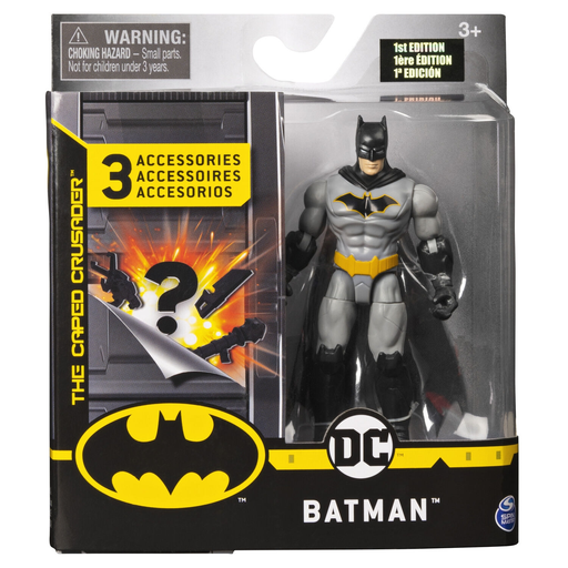 [0778988135457] SPIN MASTER Figurine Basique Batman 10cm Modèle aléatoire