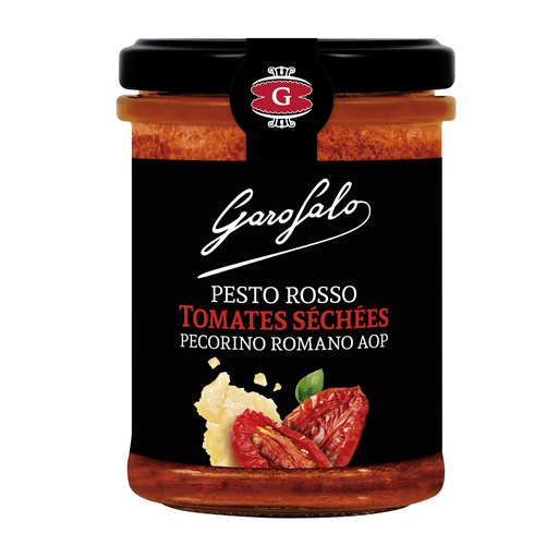 [3700935390142] GAROFALO Pesto Rosso Sauce Sun-Dried Tomatoes Pecorino Romano 175 g