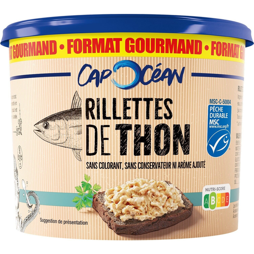 [3700966556142] CAP OCEAN MSC Tuna Rillettes 250 g
