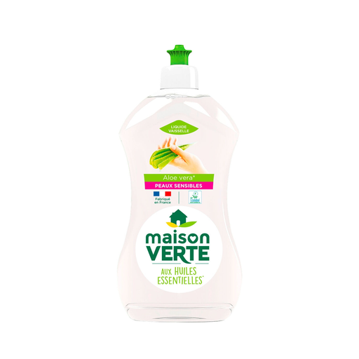 [3700992600062] MAISON VERTE Ecological Dishwashing Liquid Aloe Vera Sensitive Skin 500 ml