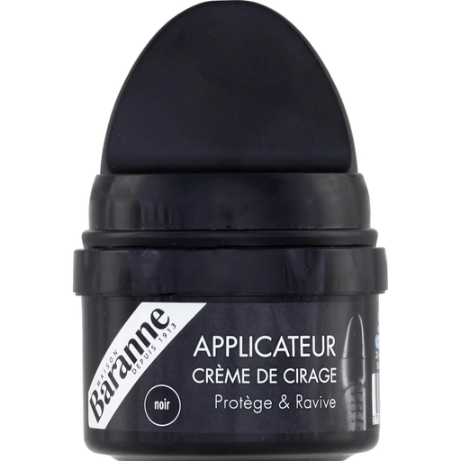 [3700992600406] BARANNE Applicateur crème de cirage noir 60 ml
