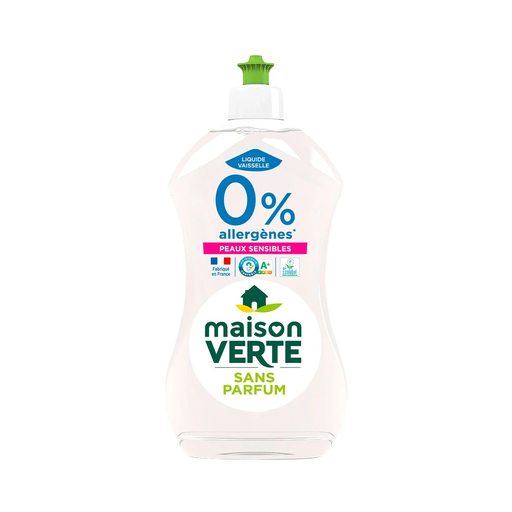 [3700992600871] MAISON VERTE Detergente Loiça Hipoalergénico para peles sensíveis 500 ml