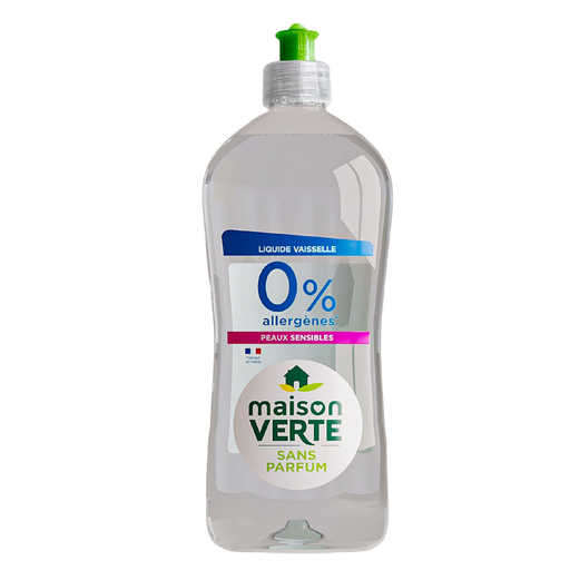 [3700992601908] MAISON VERTE Detergente Loiça 0% Peles Sensíveis 750 ml