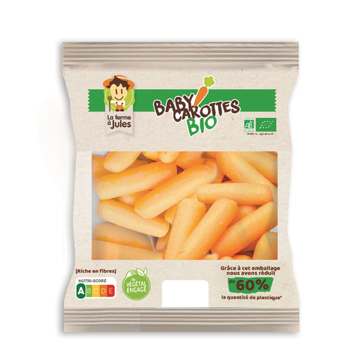 [3701035100235] LA FERME A JULES Baby cenouras Bio 150 g