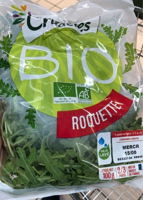 [3701035100624] LES CRUDETTES Organic Arugula 100 g