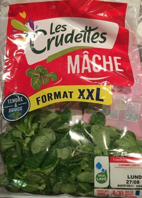 [3701035100945] LES CRUDETTES Lamb's Lettuce XXL 265 g