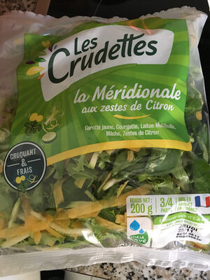 [3701035101041] LES CRUDETTES La Meridionale Salad 200 g