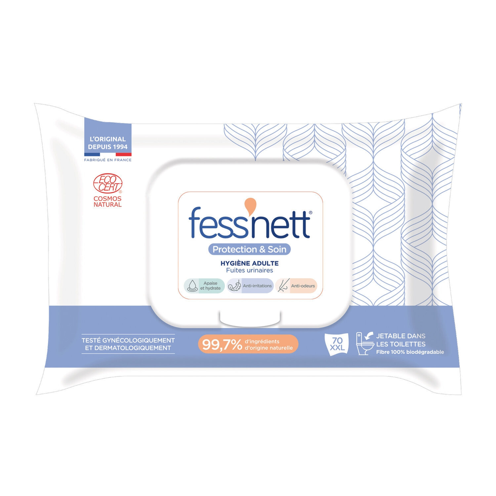 FESS'NETT Moist Toilet Tissue Protection & Care 70 sheets