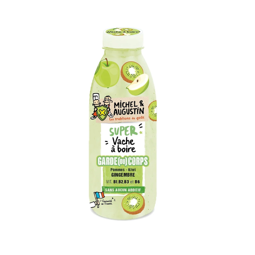 [3701239902840] MICHEL ET AUGUSTIN Drinking Yogurt Kiwi Apple Ginger 500 ml
