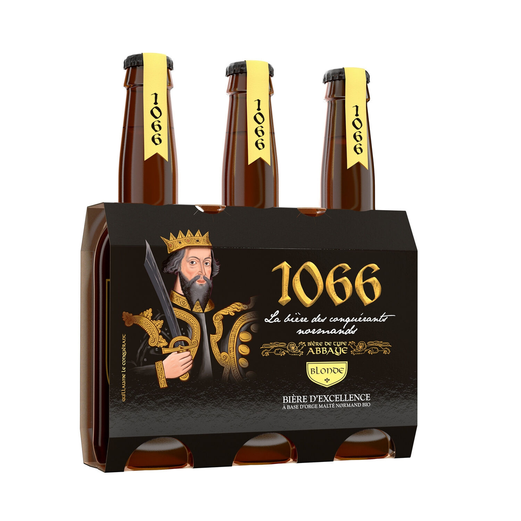 1066 Cerveza rubia bio 3x33 cl