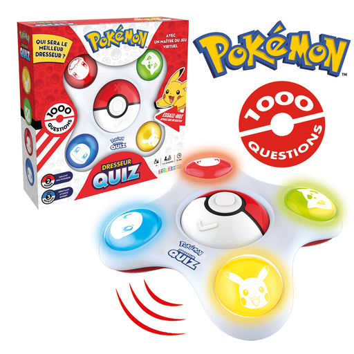 [3701405800307] BANDAI Pokémon Trainer Quiz Game box