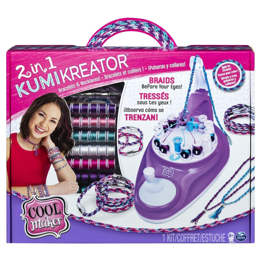 [0778988275191] SPIN MASTER Jeux créatifs Kumi Kreator 2 en 1, le coffret