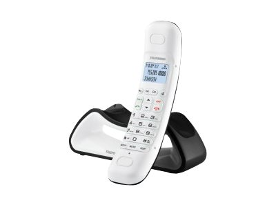 [3760009158566] TELEFUNKEN Telefone DECT sem atendedor TD 401 HOMMY Preto
