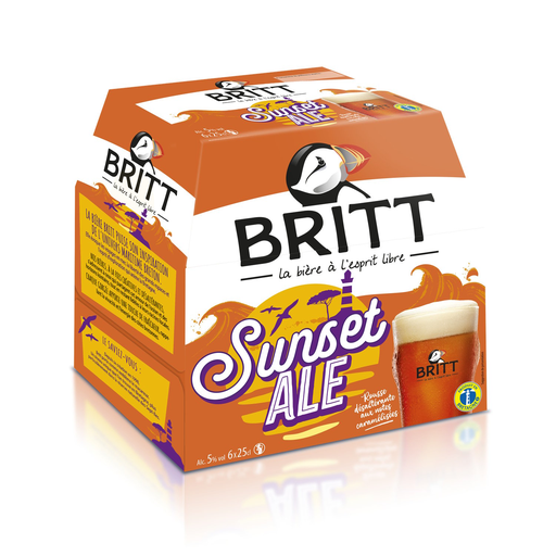 [3760010135457] BRITT Amber Buckwheat Beer 6 x 25 cl