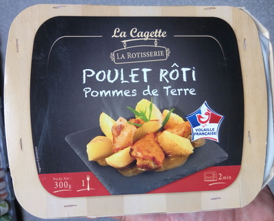 LA CAGETTE Poulet Rôti Pommes De Terre 300 g