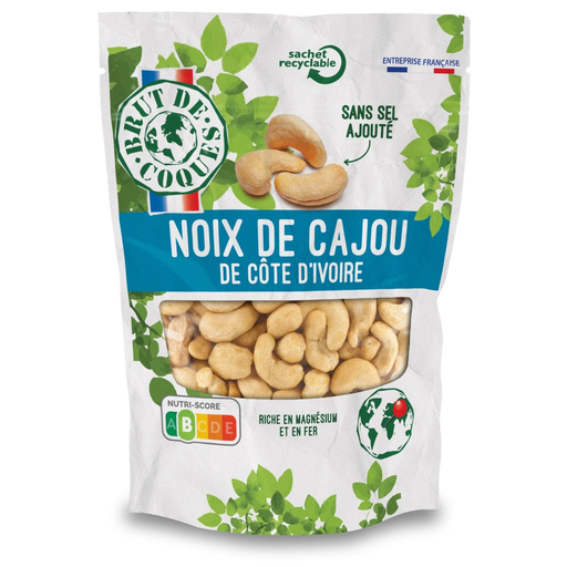 [3760011731528] COQUE BRUT Cashew Nuts No Added Salt 150 g