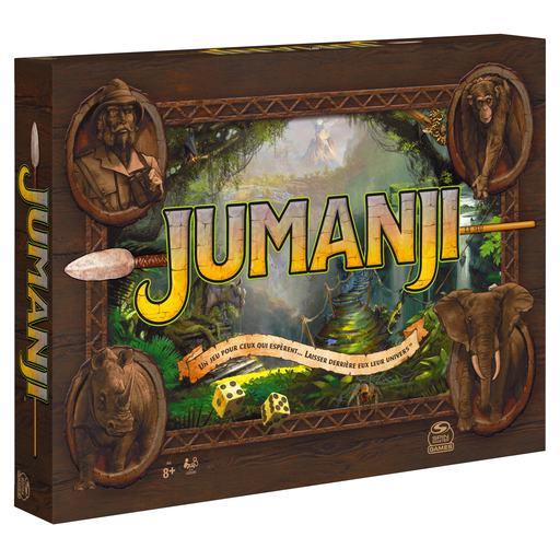 [0778988385982] SPIN MASTER Jumanji Retro Game New Edition