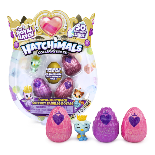 [0778988562796] HATCHIMALS COLLEGGTIBLES Caja Multipack 4 + 4 Accesorios S6 (Modelo Aleatorio) la caja