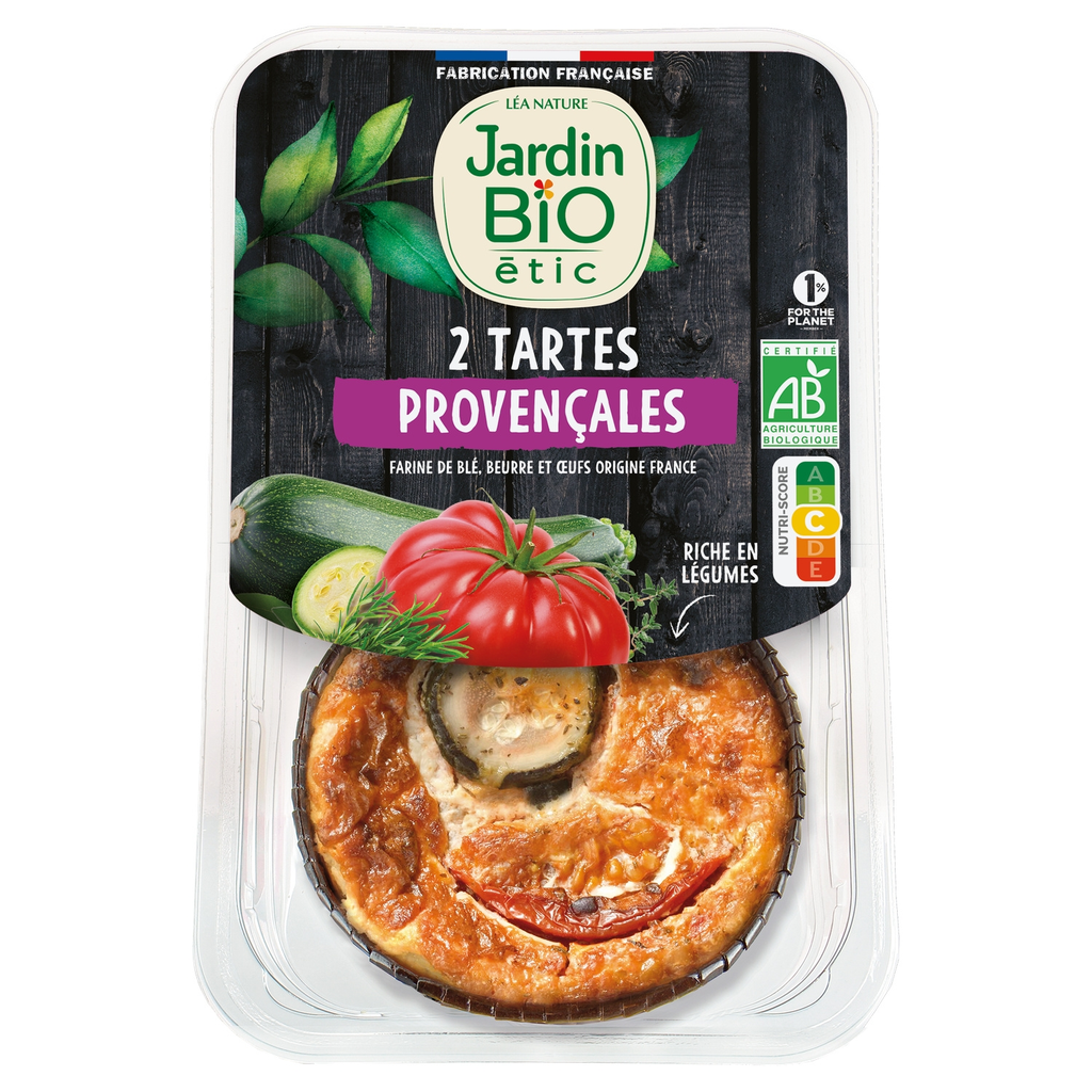 JARDIN BIO'LOGIQUE Tarte provençale 230 g