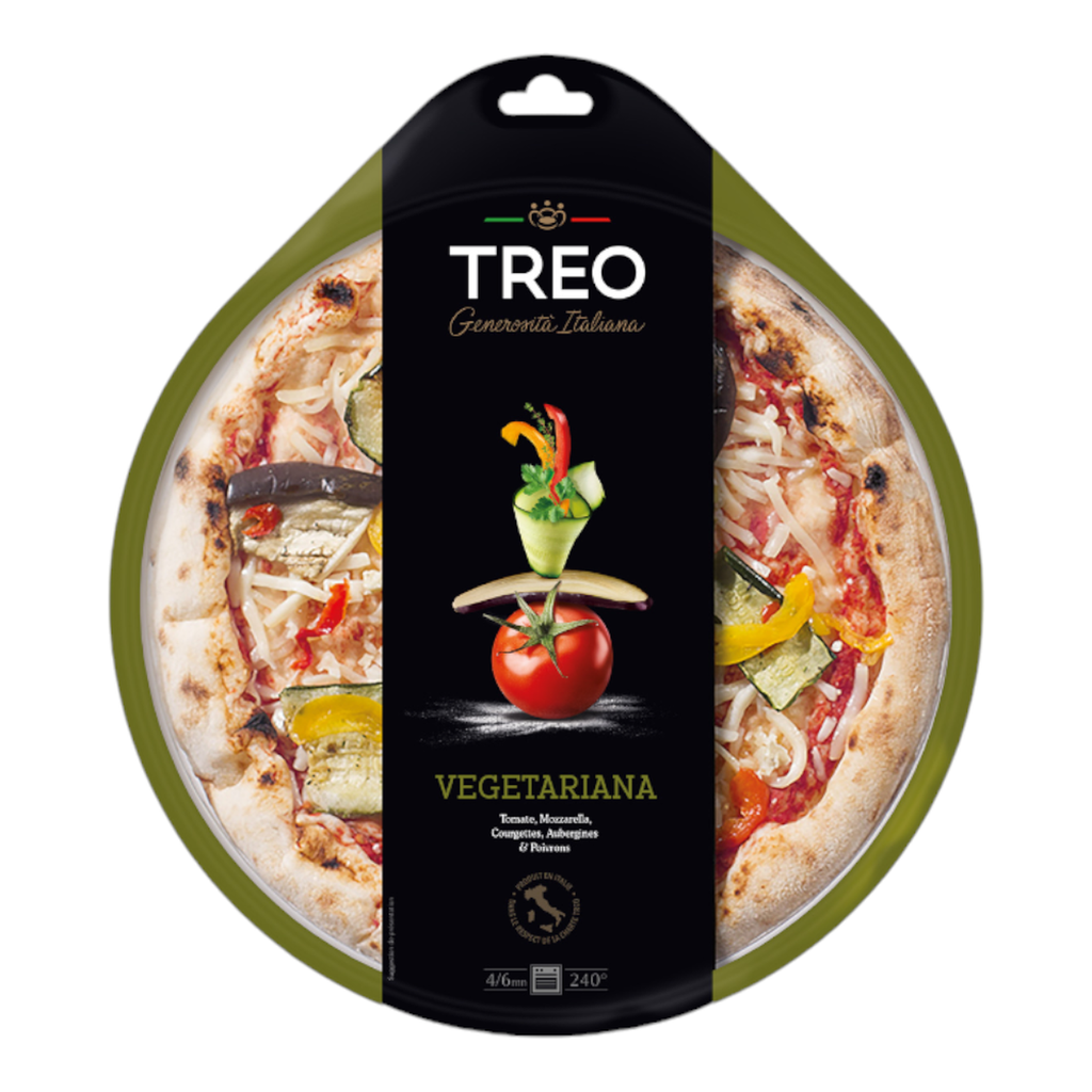 TREO Pizza La Vegetariana 440 g