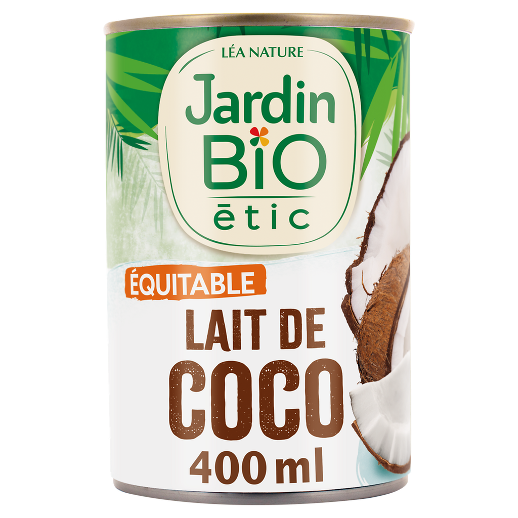 JARDIN BIO ETIC Leche de coco BIO 400 ml