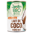 JARDIN BIO ETIC Lait de coco BIO 400 ml