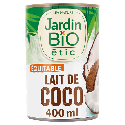 [3760020500559] JARDIN BIO ETIC Organic Coconut Milk 400 ml