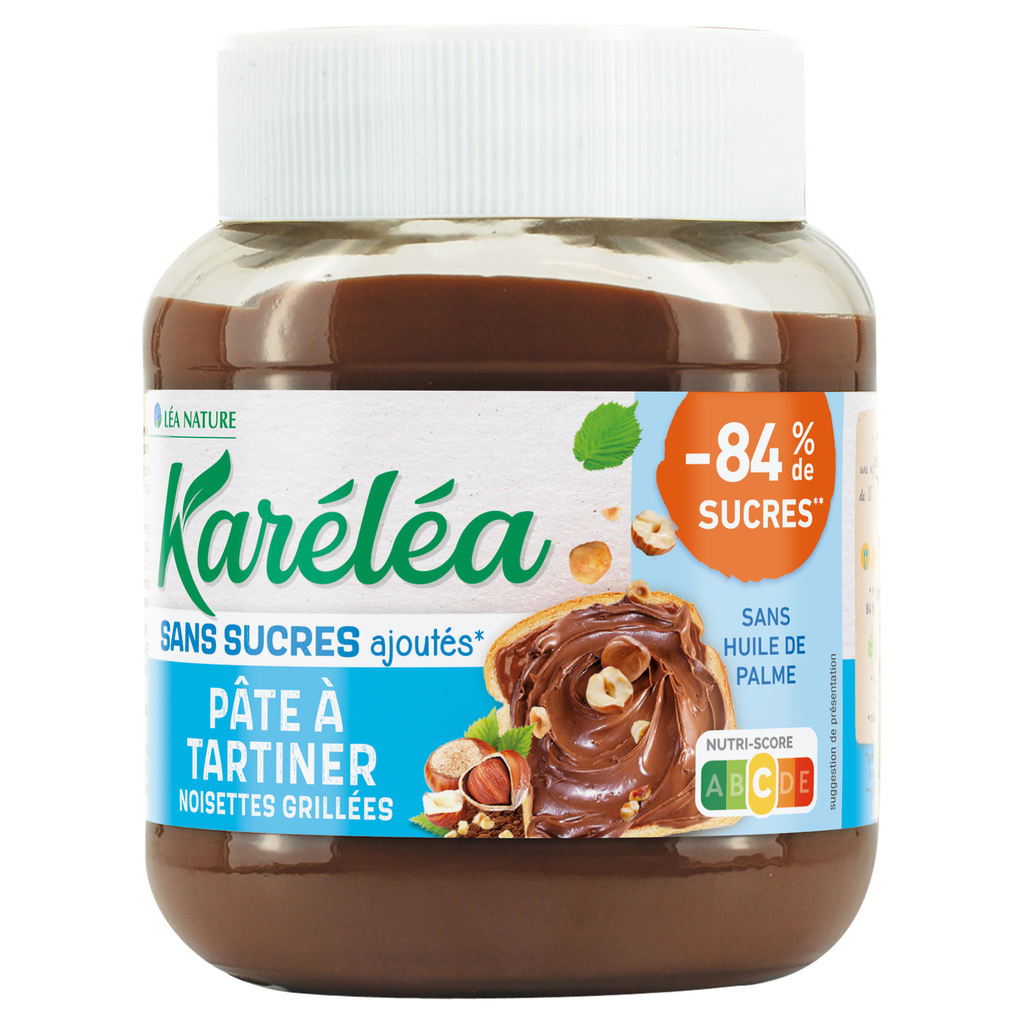 KARELEA Creme de barrar avelãs torradas sem açúcares adicionados 400 g
