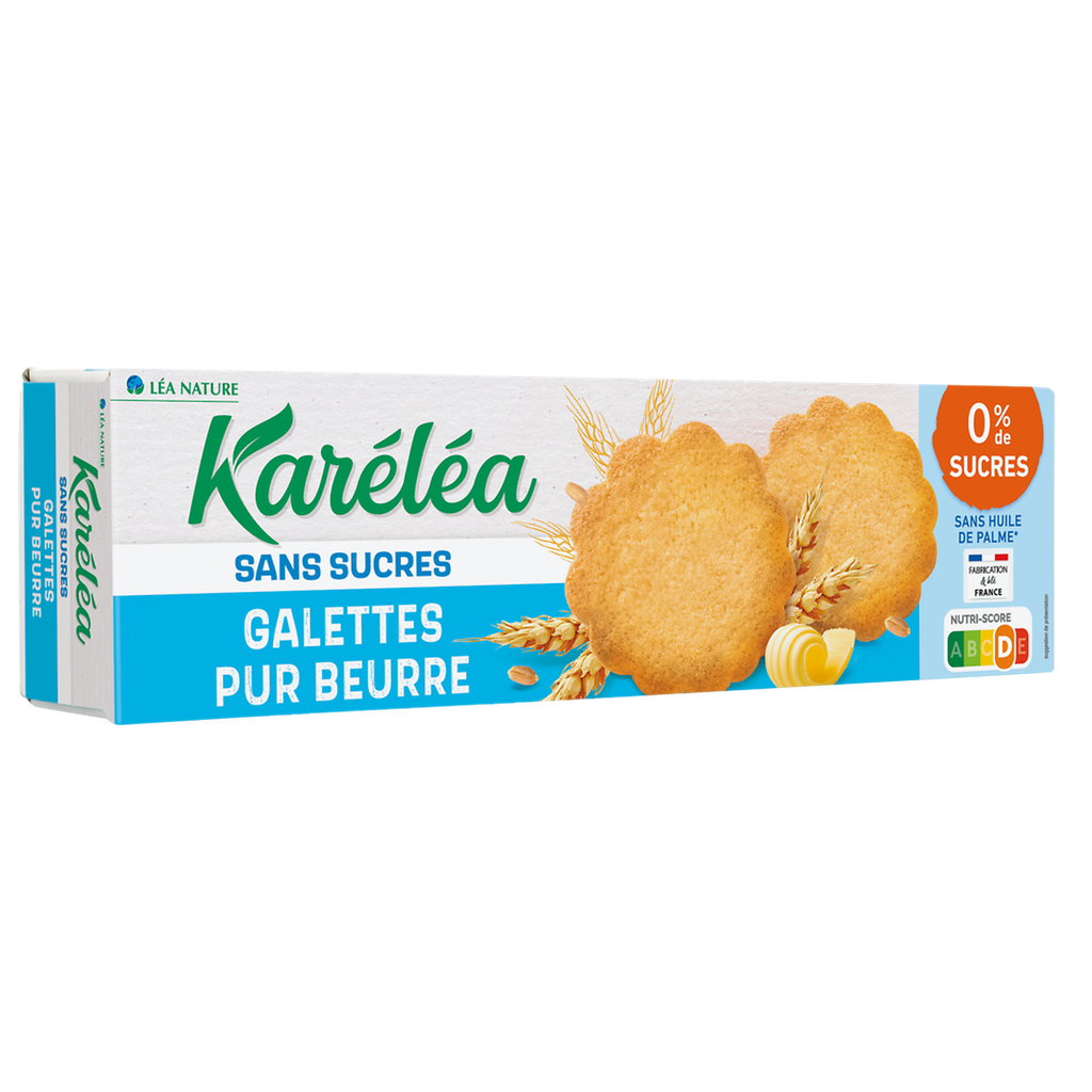 KARELEA Pure Butter Biscuits with Guérande Salt 125 g