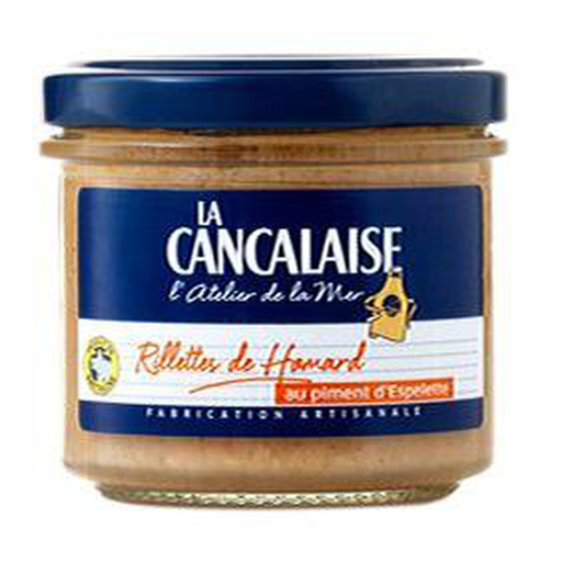 [3760023264007] LA CANCALAISE Lobster Rillettes with Espelette pepper 100 g