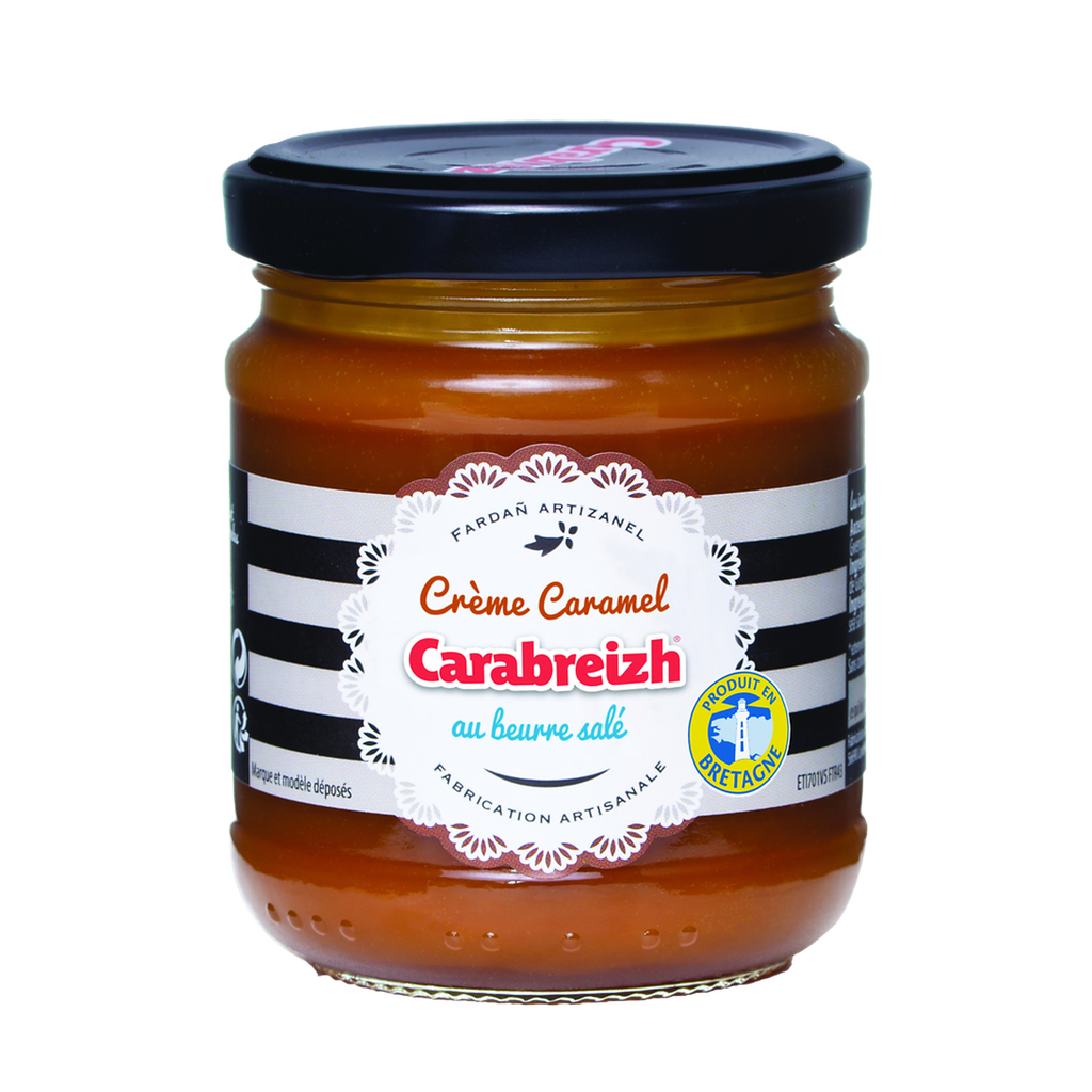 CARABREIZH Crème caramel au beurre salé LE PETIT BELLILOIS 220 g
