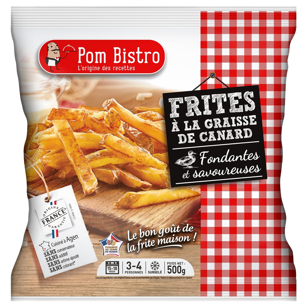 POM BISTRO Frites à la graisse de canard 500 g