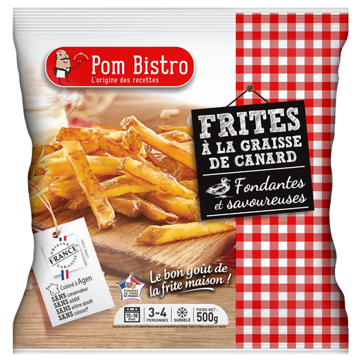 [3760032001884] POM BISTRO Patatas fritas con grasa de pato 500 g