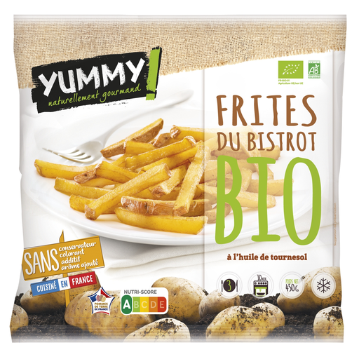 [3760032003871] YUMMY Frites du Bistrot bio au four 450 g