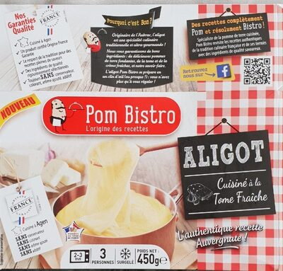 [3760032003949] POM BISTROT Aligot 450 g