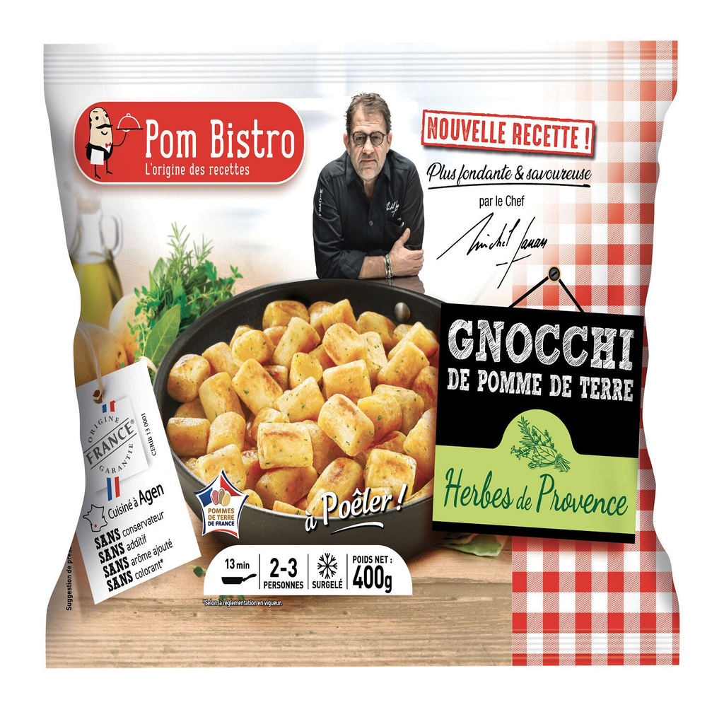 POM BISTRO Potato Gnocchi with Herbs of Provence 400 g