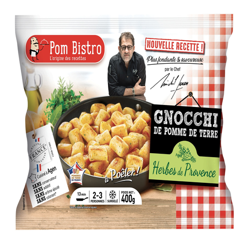 [3760032005066] POM BISTRO Ñoquis de patata a las hierbas de Provenza 400 g